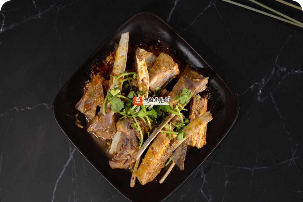 秘制羊排  5445 马店羊肉老四牌楼店