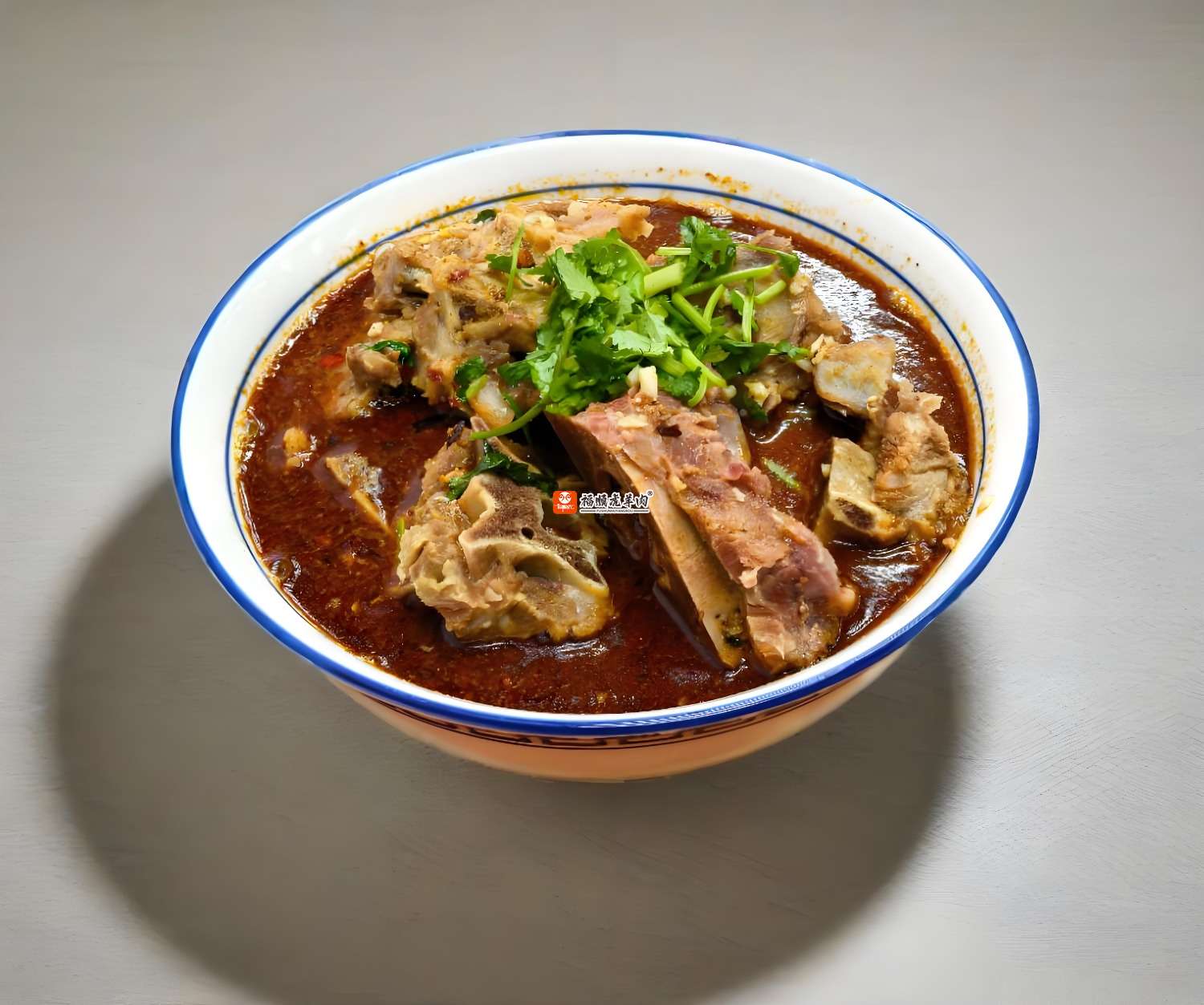浇汁羊龙骨  7148 马店羊肉老四牌楼店