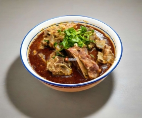 浇汁羊龙骨